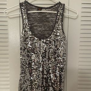 Women’s sequin tank